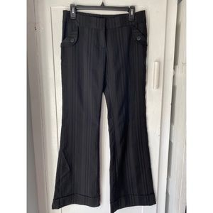 Black pinstripe with light bell bottoms Retro Classic Size 7